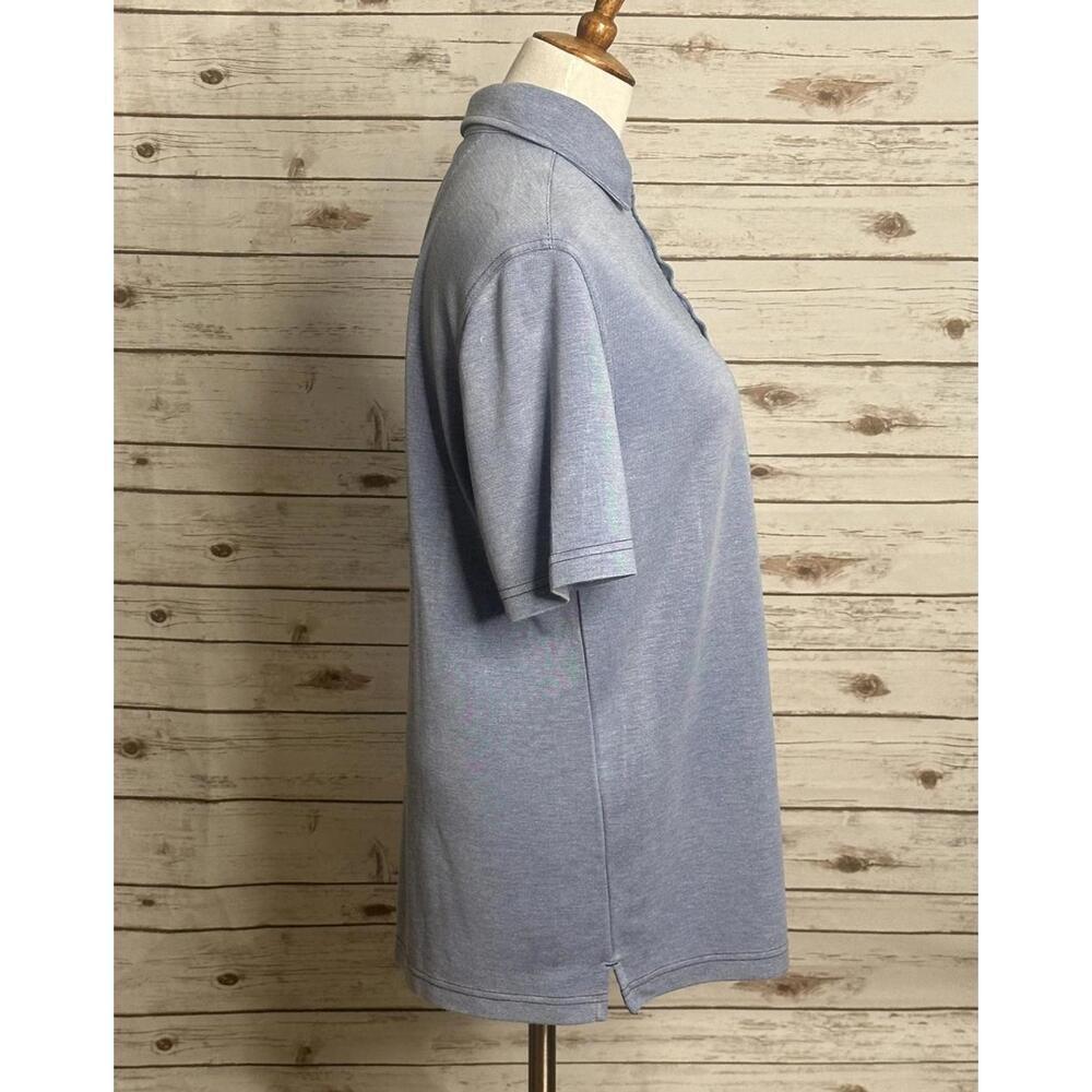 Nat Nast classic denim blue polo shirt Size Medium - Picture 4 of 7